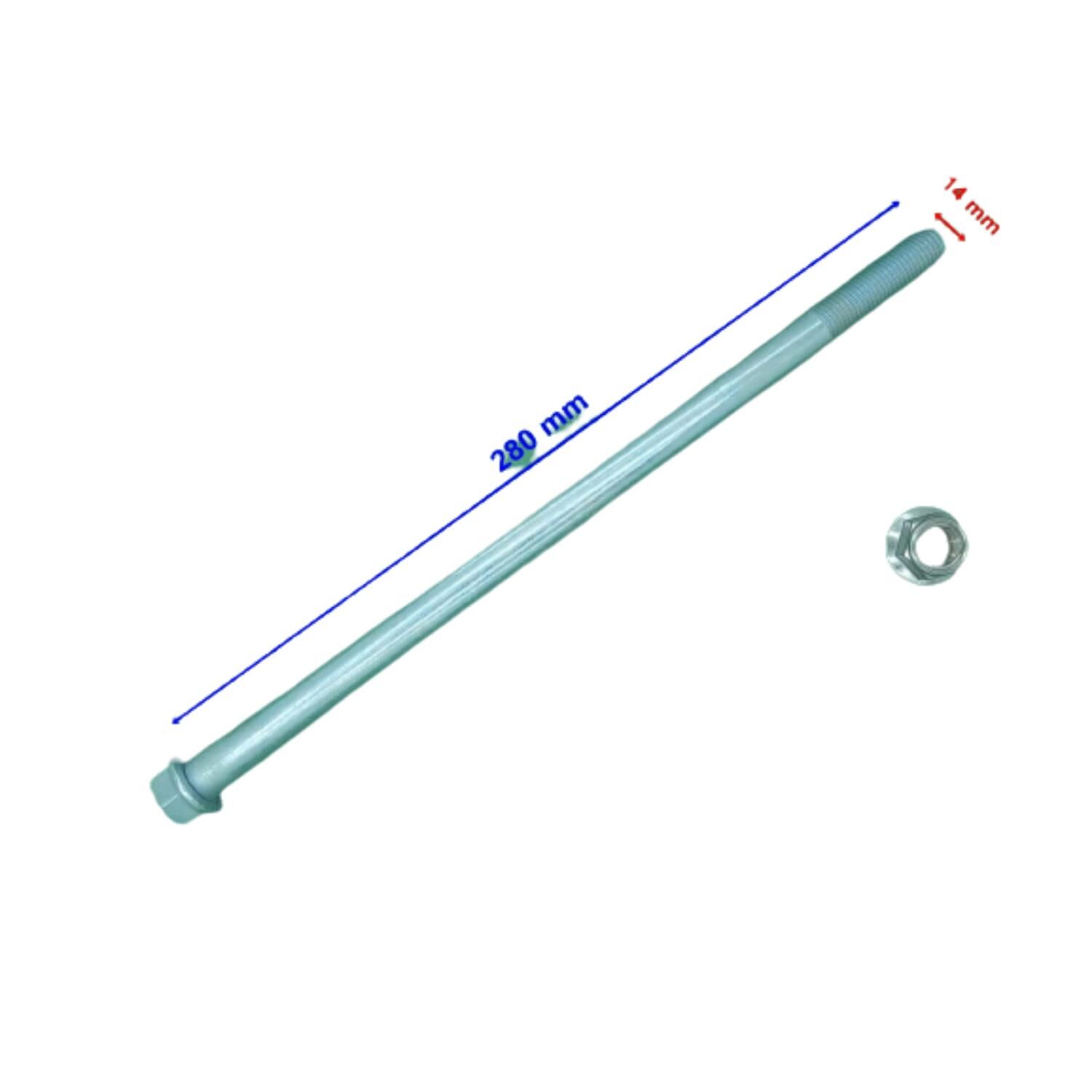 Atv Kymco 150 Vip Trac Arka Salıncak Mili 14-280 Mm Öm