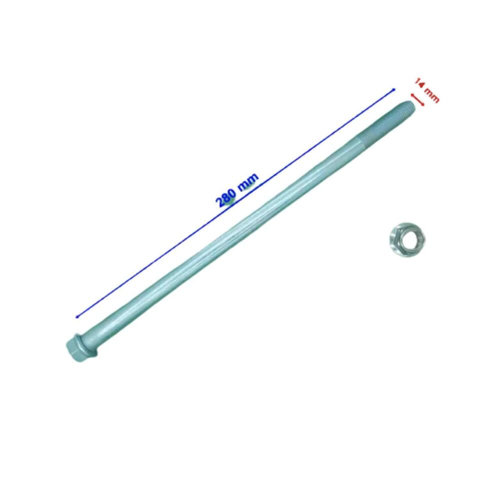 Atv Kymco 150 Vip Trac Arka Salıncak Mili 14-280 Mm Öm