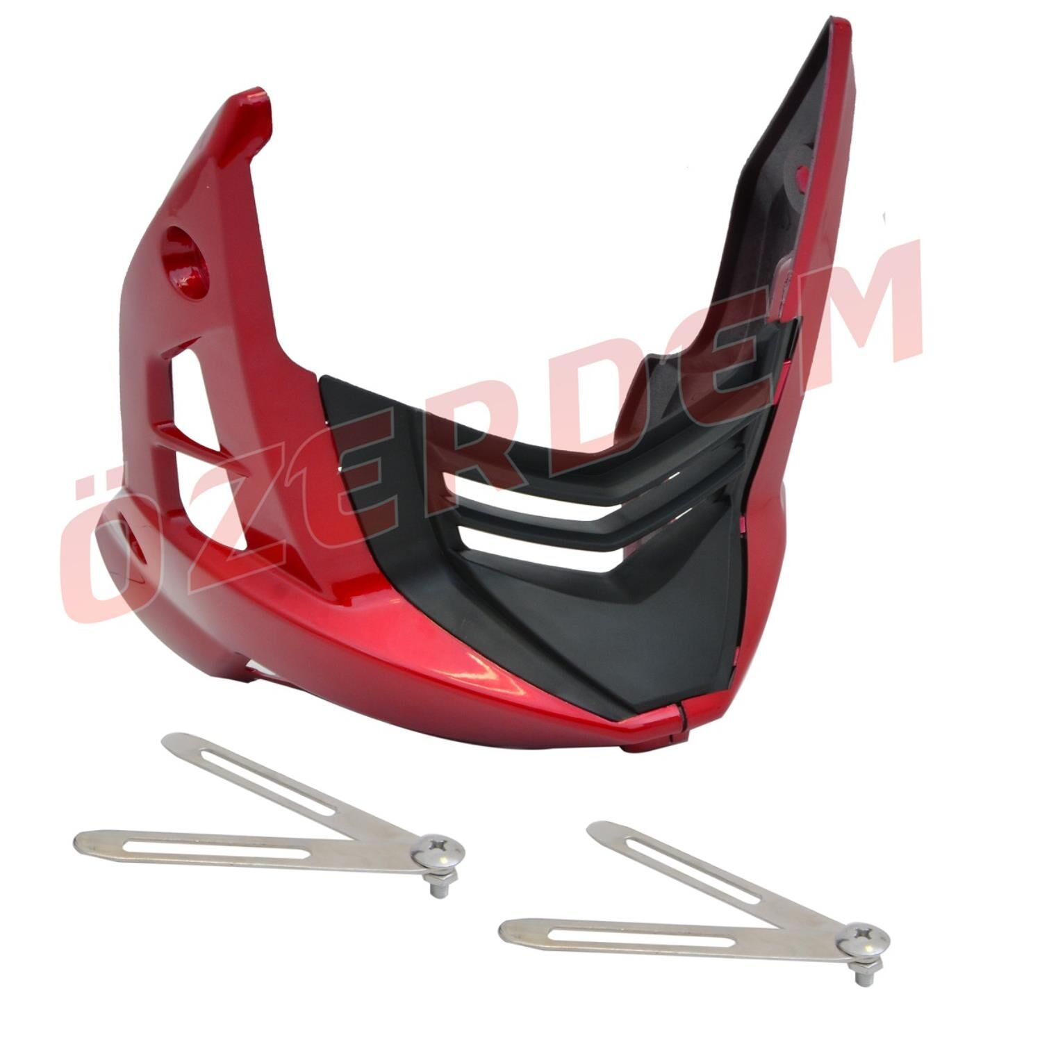 Bajaj Pulsar Ns 200 Alt Sakal Rüzgarlık Kırmızı 3 Parça