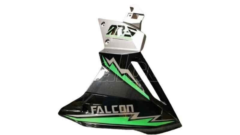 Falcon N288 Naked Alt Sakal Yeşil Sağ