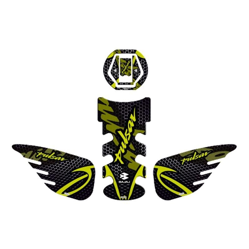 Bajaj Pulsar 2014 - 2024 Uyumlu Tank Pad Set 007