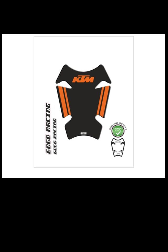 Ktm Uyumlu Tank Pad 002