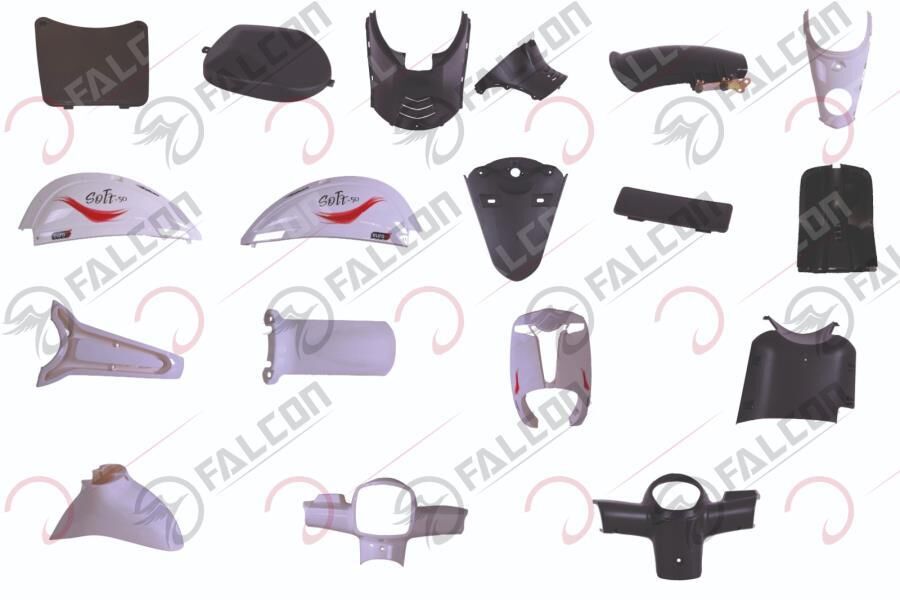 New Soft Kaporta Seti (17 Parça) Beyaz-