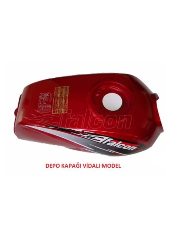 Falcon Benzin Deposu Kırmızı Sk100-4 Lüx Sport Orj