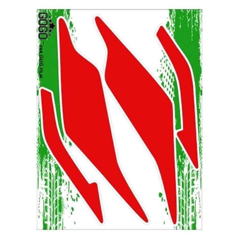 Honda Pcx 2021 - 2024 Uyumlu Geniş Far Üstü Film Kırmızı