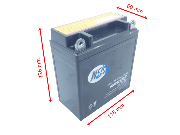 Akü Bs 12V 5Ah Dik Ncr Cub Ybr