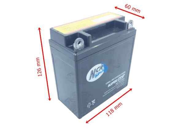 Akü Bs 12V 5Ah Dik Ncr Cub Ybr