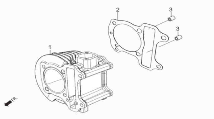 Hero Duet 125 (Duet 125) Silindir Orj ResimNo:1