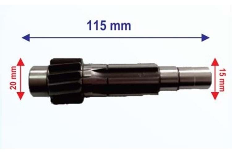 Kuba Atv Kanuni Şanzıman Mili Helis 14t