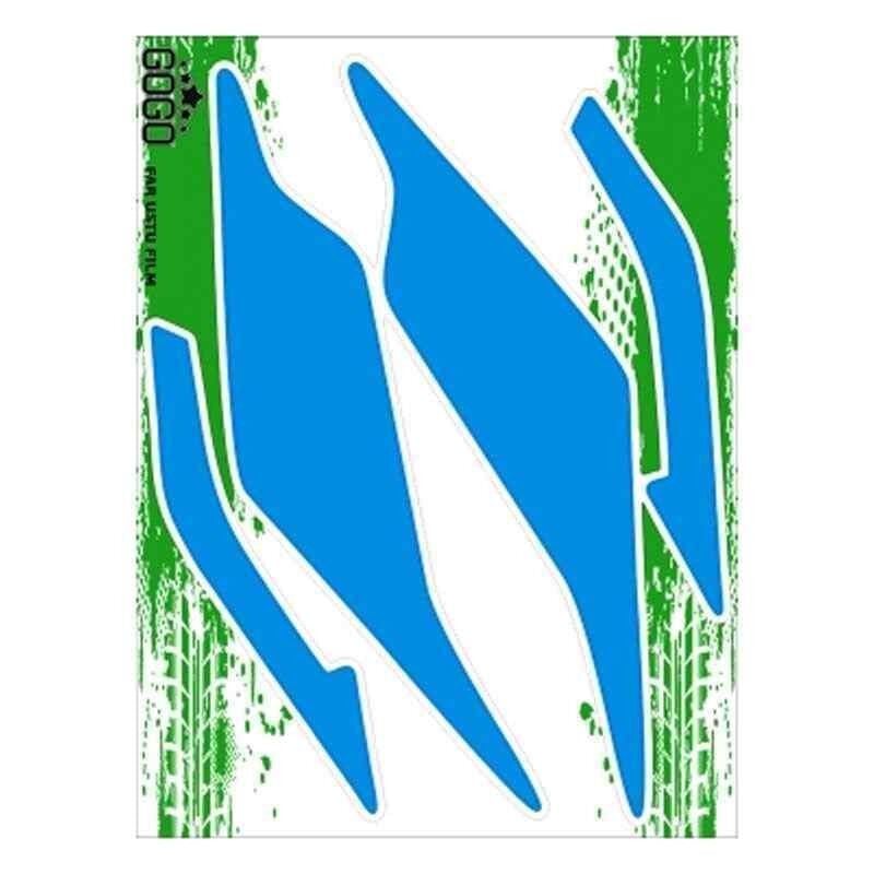 Honda Pcx 2021 - 2024 Uyumlu Geniş Far Üstü Film Mavi