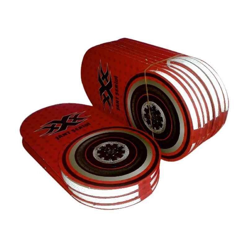 Reflektör Beyaz 7Cm X 7 M Lüks 1 Set Jant Şeridi