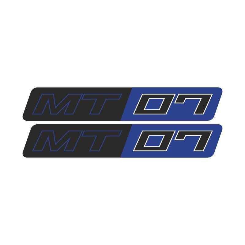 Yamaha Yamha Mt07 Uyumlu Mavi 15X2 Cm Damla Sticker