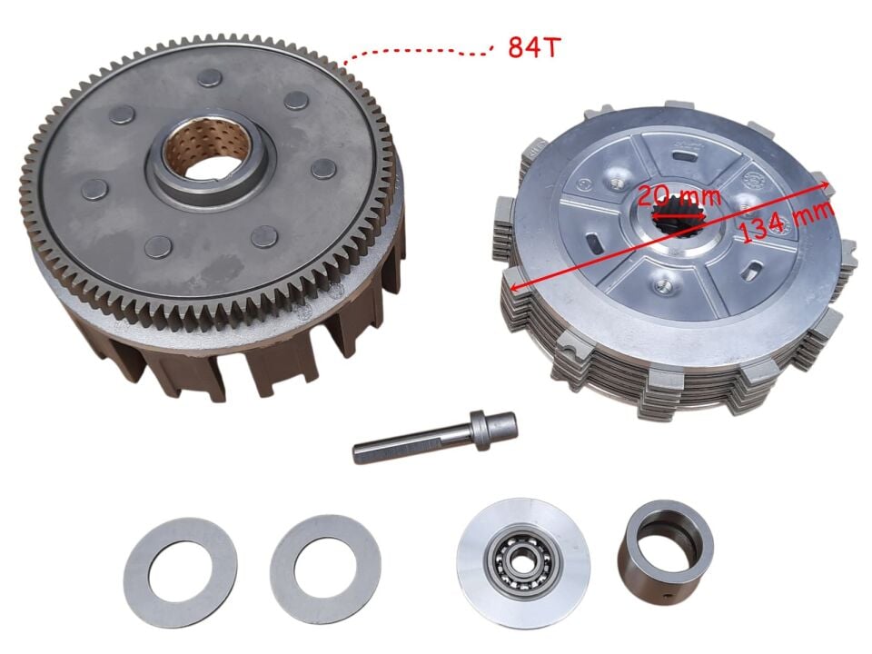 Cf Moto Nk250 Sr250 Debriyaj Komple 6 Lı (2022-....)