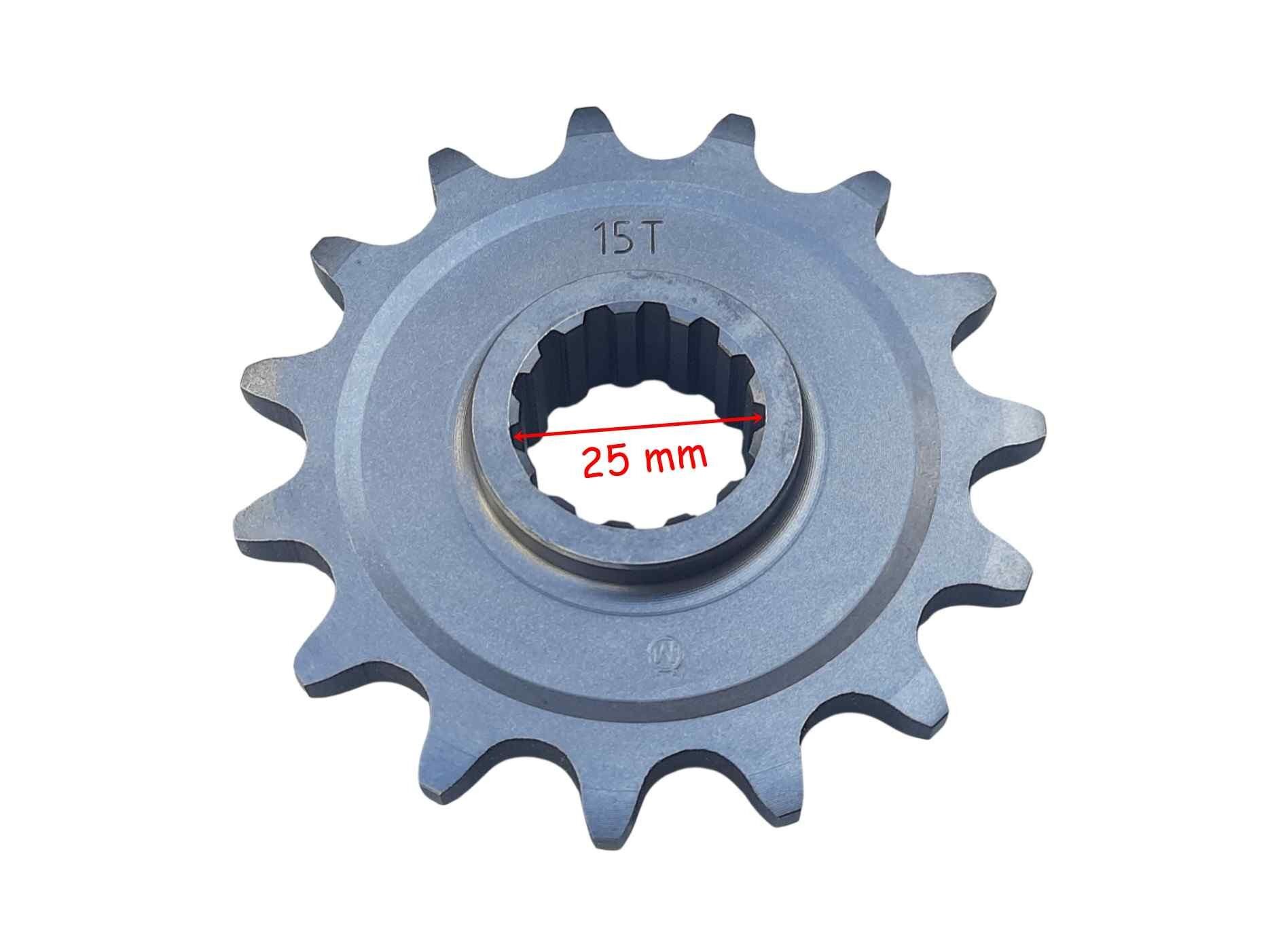 Honda Nx 500 Ön Dişli 520-15T İç 25 Mm 13 Tırnaklı Öm
