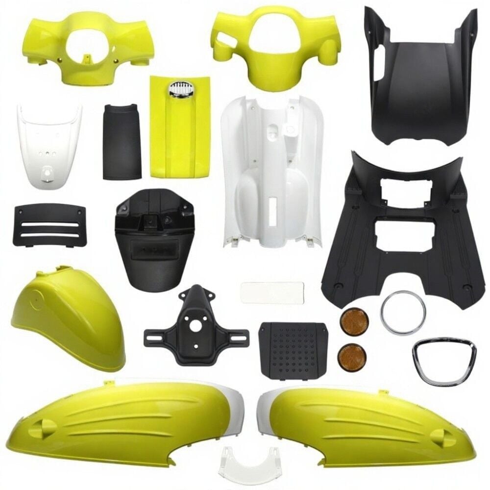 Mondial Turismo 50İ Kaporta Seti Sarı (Yeşil) 21 Parça