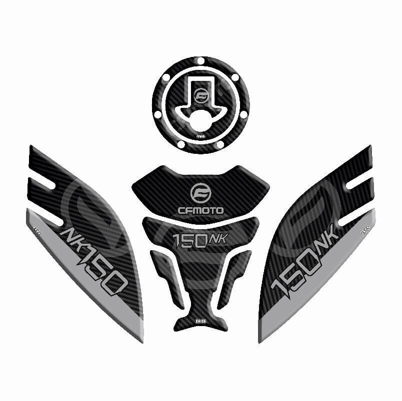 Cf Moto 150 Nk 2016 - 2023 Uyumlu Tank Pad Set 002