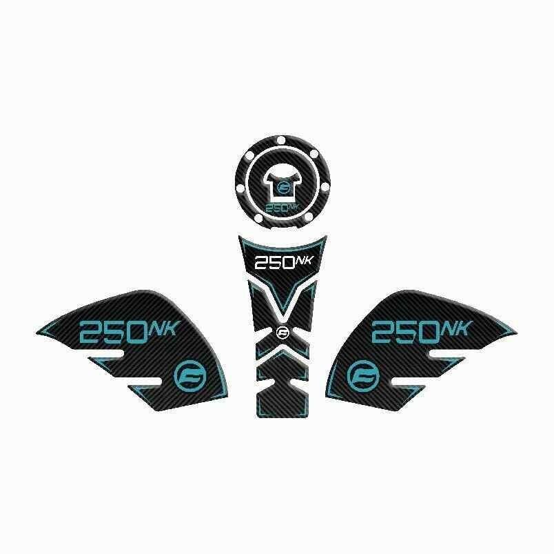Cf Moto 250 Nk 2018 - 2022 Uyumlu Tank Pad Set 001