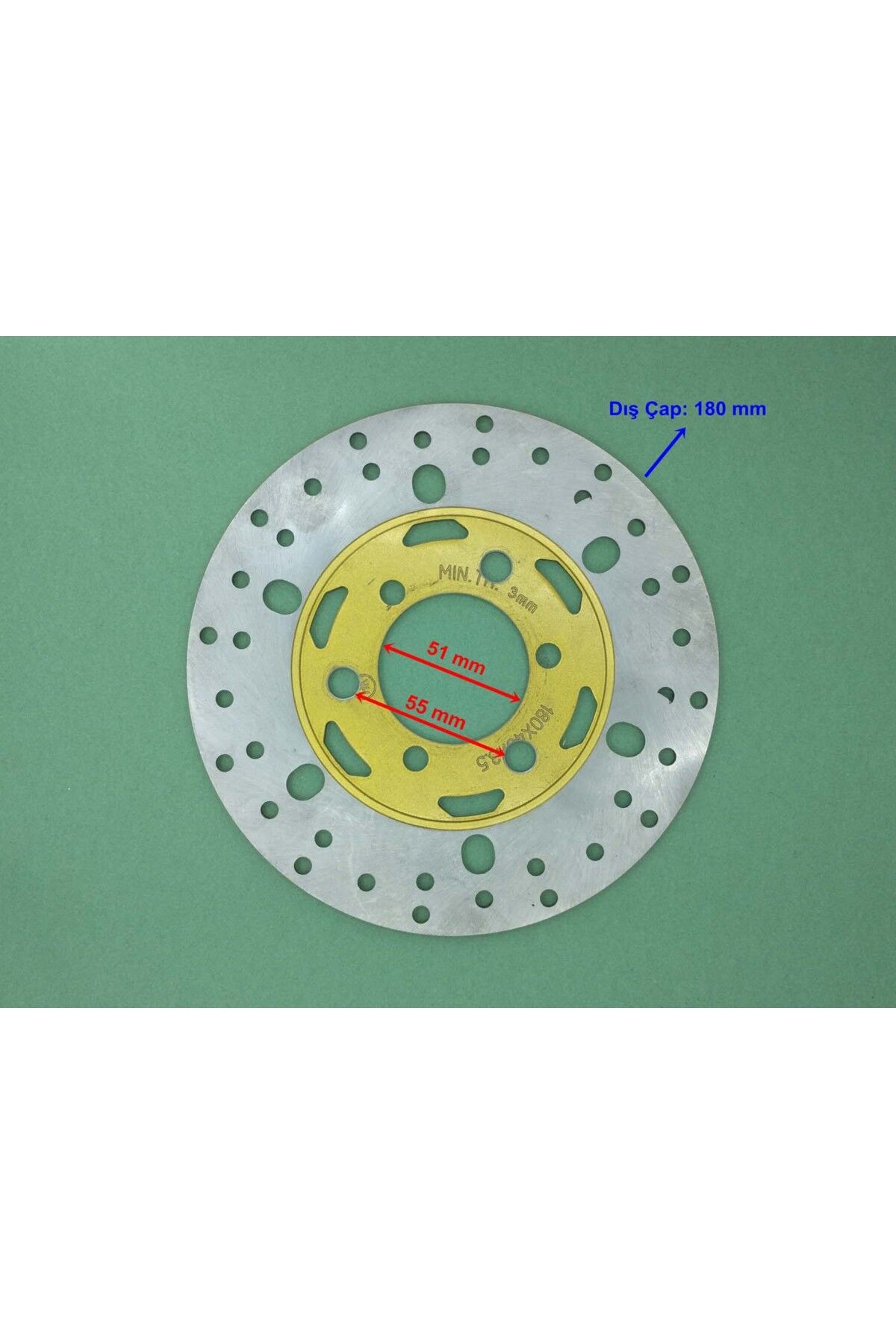 Atv Linhai Arka Fren Diski 51-180-3