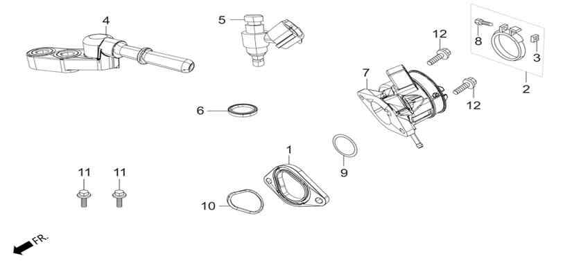 Hero Hunk 200R (200Hunkr) Manifold Orj ResimNo:7