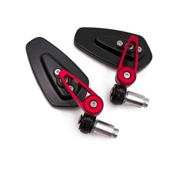 Motosiklet Racing  Gidon Aynası Kırmızı 1.Kalite