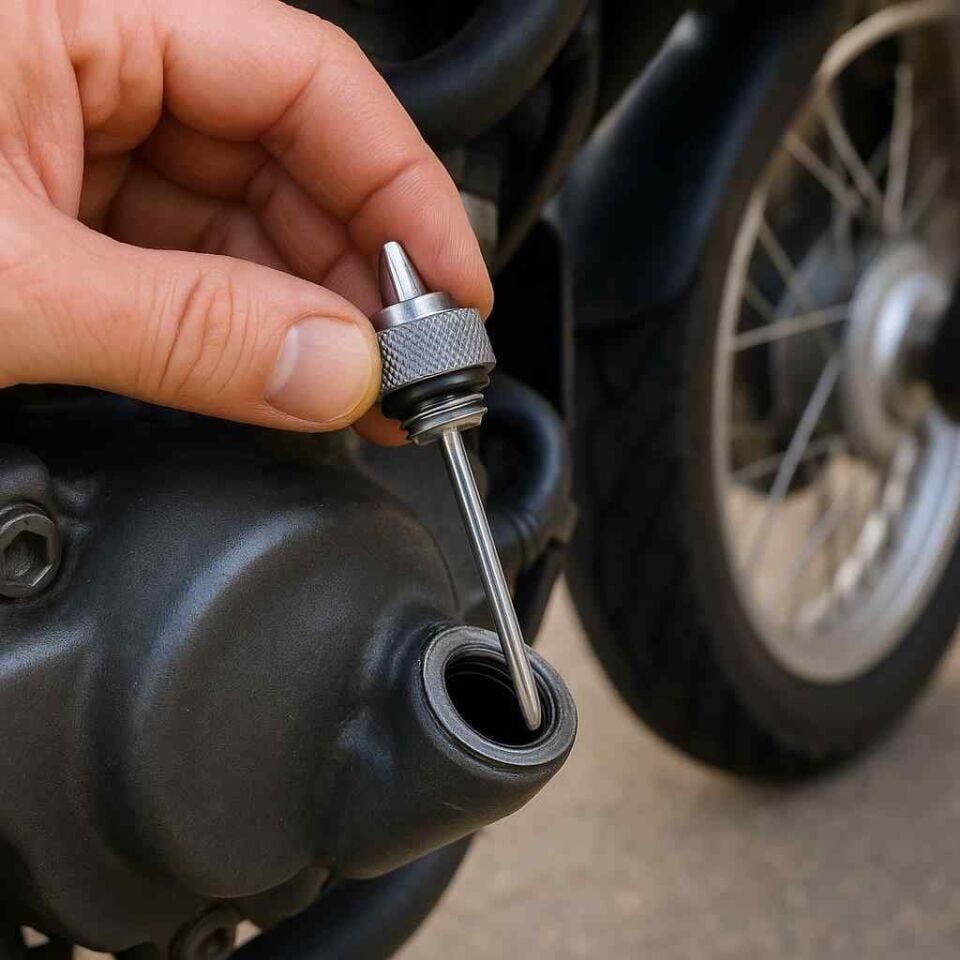 Cg -Cub Yağ Seviye Çubuğu Modifiye Metal Nikel (Özel Tasarım)