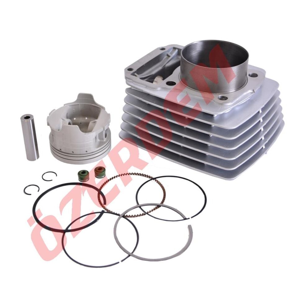 Cg150 Silindir Komple 65,5 Mm 69 Boy Kısa Piston Msr