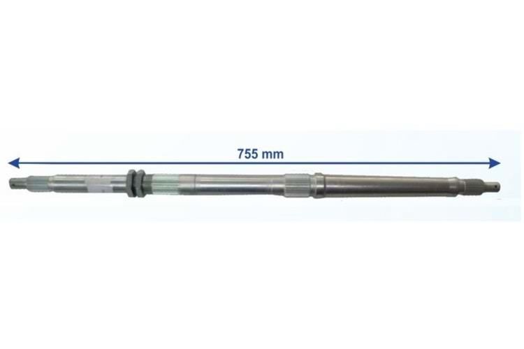Aks Atv Kanuni 125-f150 Off Road Tek Yivli 30mm-75.5cm-16cm 23 Freze