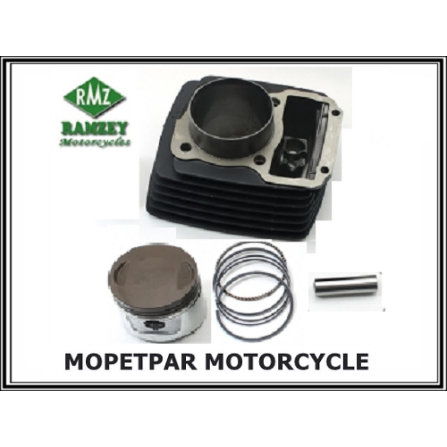 Skm Silindir Komple 150Cc Cg Serisi (15 P) Siyah Ramzey.