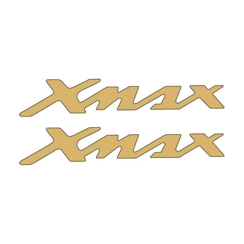 Yamaha Xmax Uyumlu Damla Yazı Gold 22X4 Cm Sticker