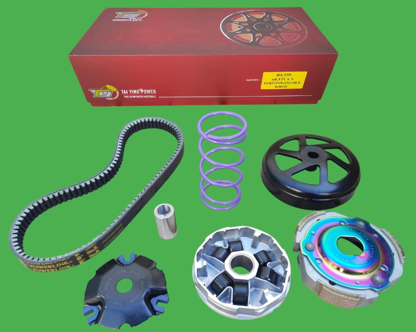 Honda Activa 125 S Varyatör Seti Modifiye Tw