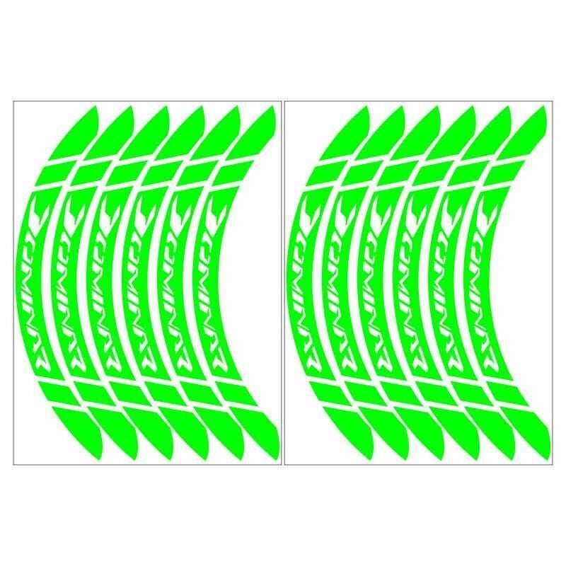 Bajaj Florasan Yeşil Dominar Uyumlu Geniş 1 Set Jant Şeridi