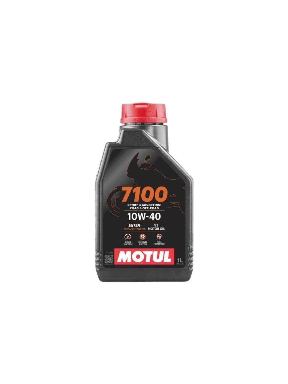 Motor Yağı 10W40 (4 T - 1 Litre) Motul (7100)