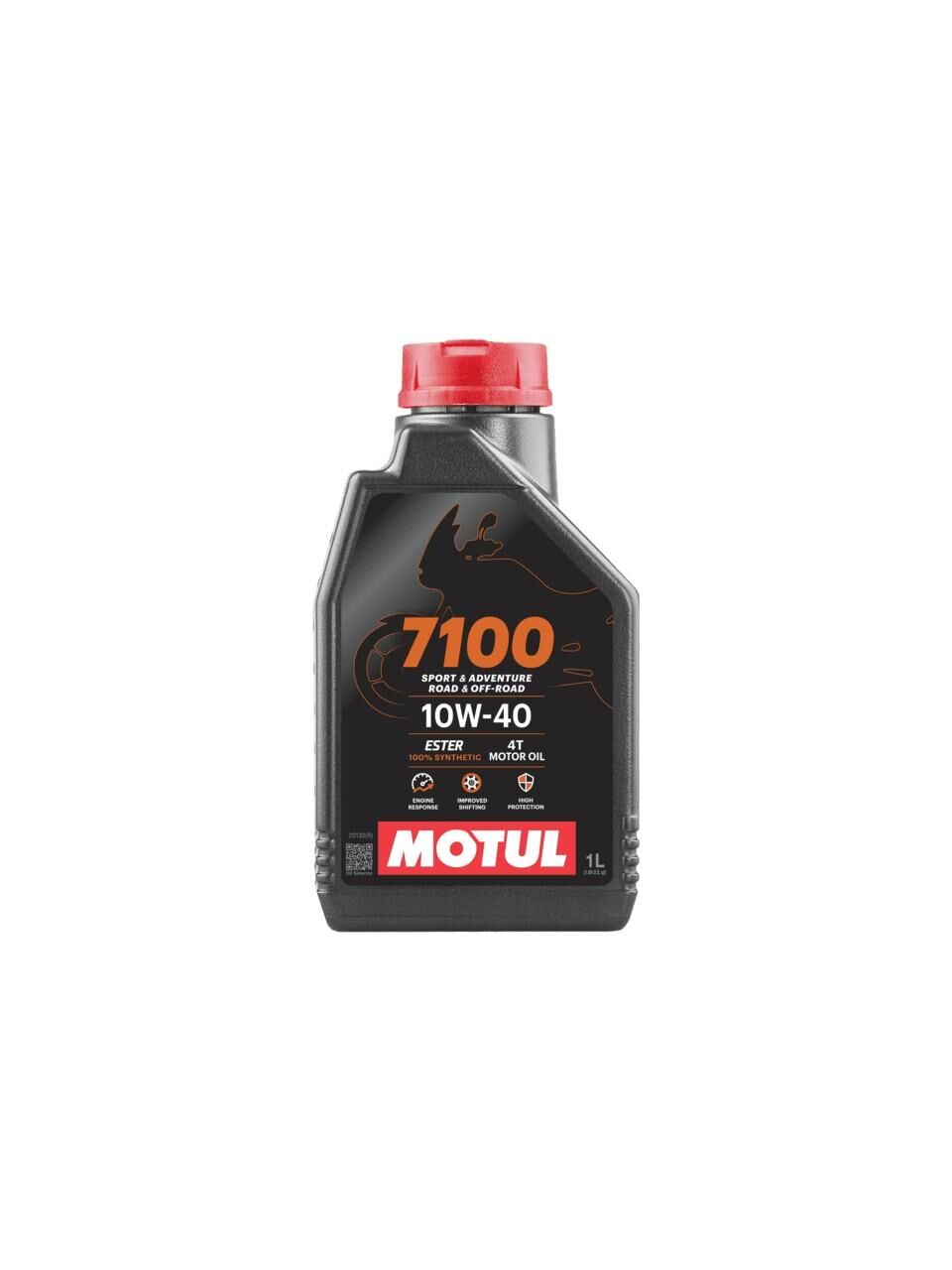 Motor Yağı 10W40 (4 T - 1 Litre) Motul (7100)