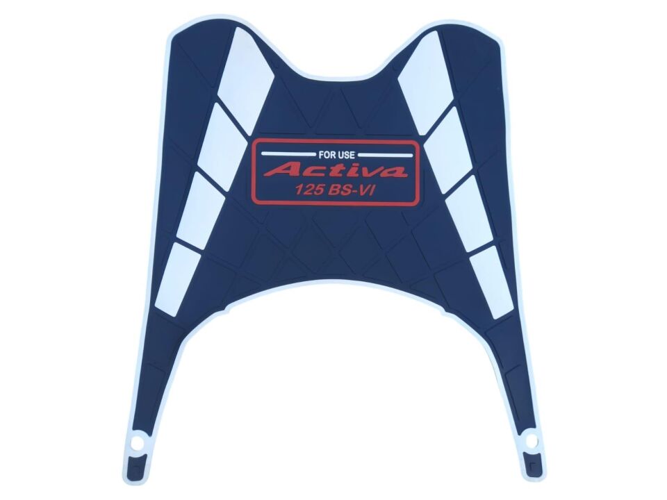 Honda Activa 125 İ Ayaklık Paspas Beyaz Kuşaklı 2023