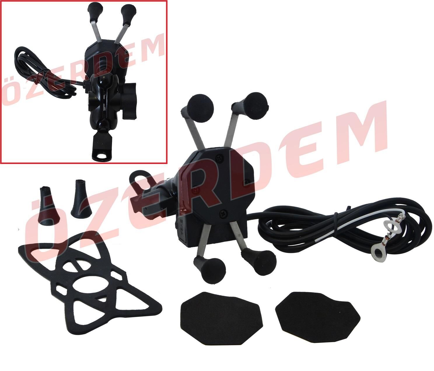 Telefon Tutucu Usb Şarj Çıkışlı Model 1