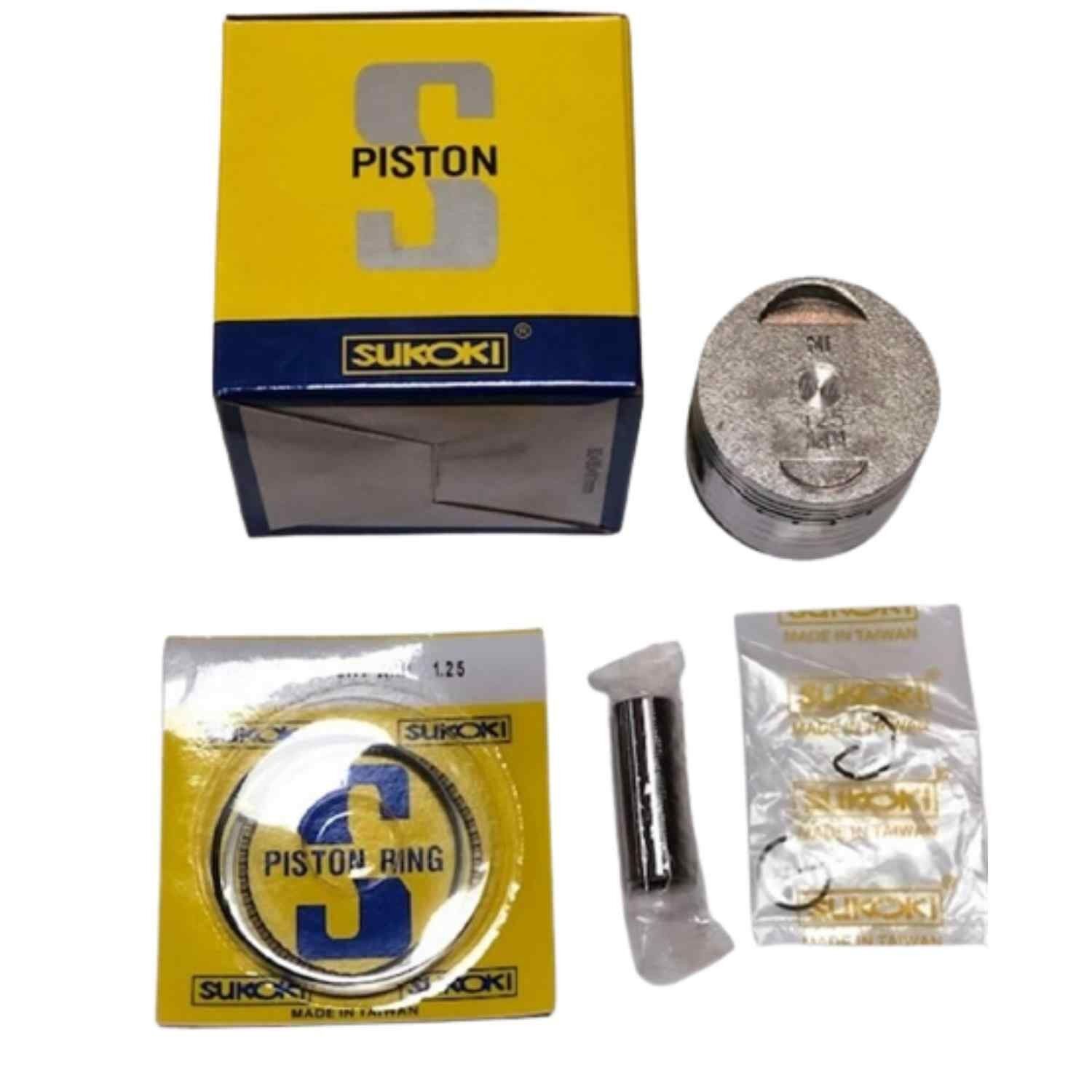Cygnus Rs125 Uyumlu Piston Sukoki Tw 52X(Std+0,50)