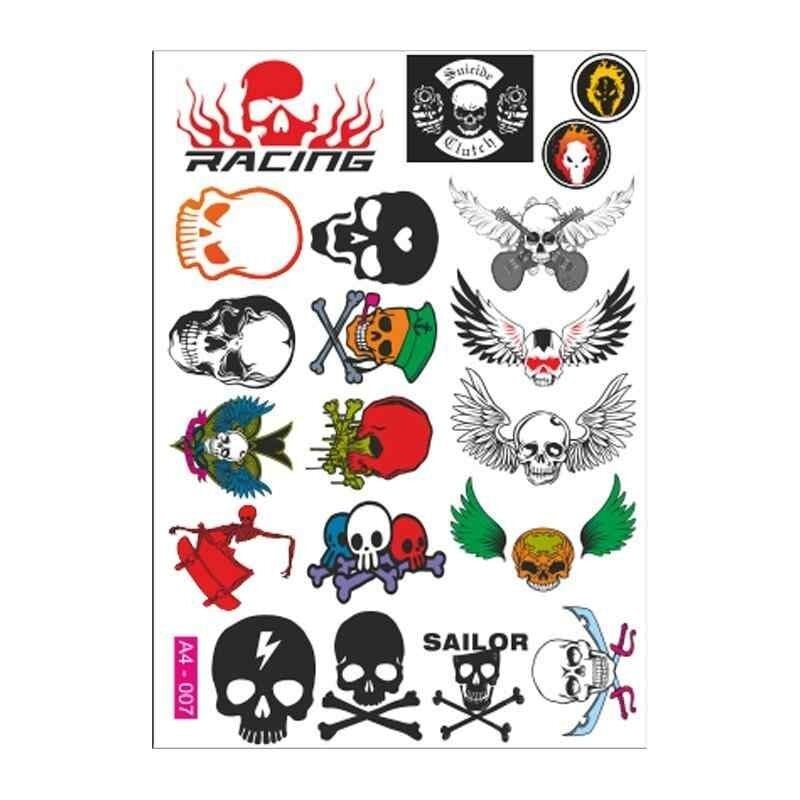 A4 Sticker 007 Tek Paket Çoklu