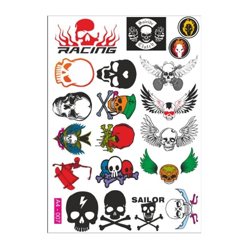 A4 Sticker 007 Tek Paket Çoklu