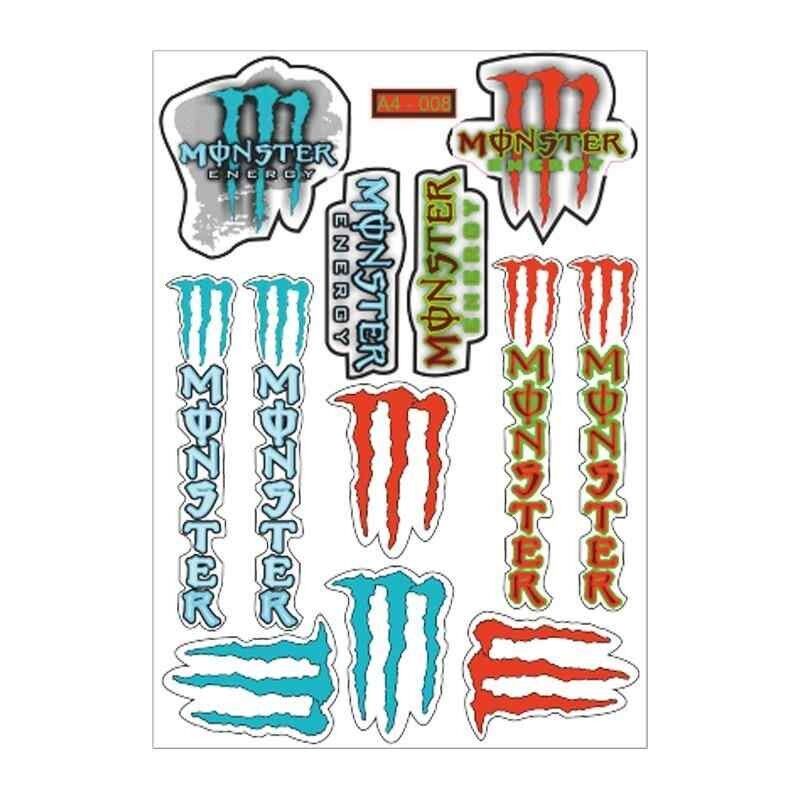 A4 Sticker 008 Tek Paket Çoklu