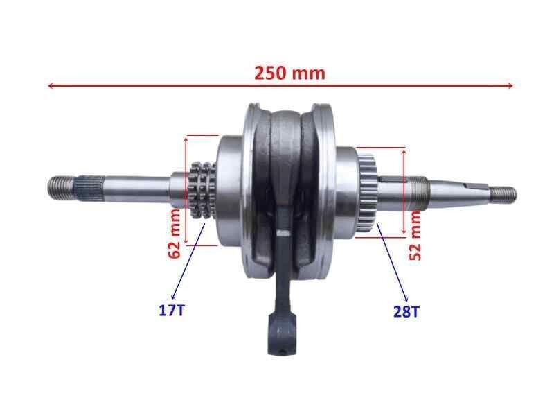 Kuba Santa 125 Zenzero Krank Komple Orj