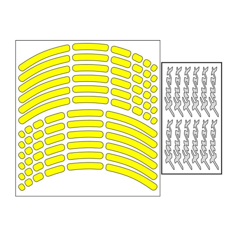 Yamaha Florasan Sarı I Xmax Uyumlu 1 Set Jant Şeridi