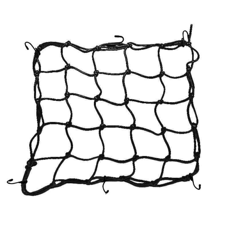 Siyah Kask Filesi Metal Kancalı