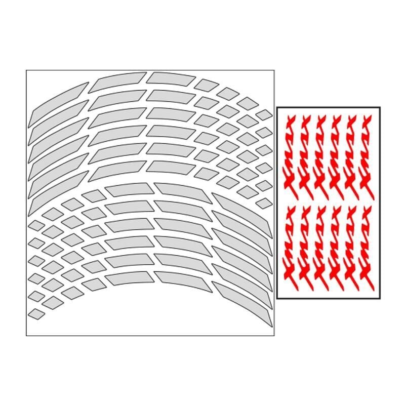 Yamaha Reflektör Beyaz Iı Xmax Uyumlu 1 Set Jant Şeridi