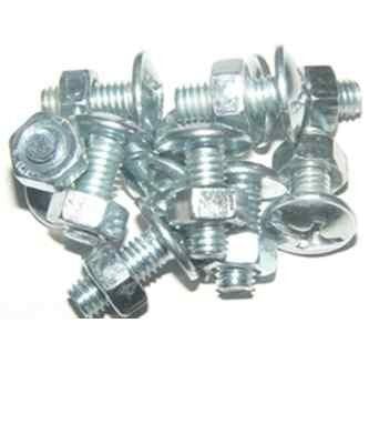 Kapak Vidası 6 X 15 (Somunlu)