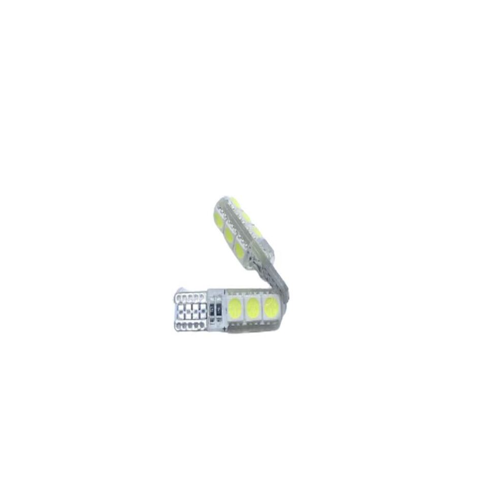 T10 12V Led Ampül Beyaz 6 Ledli Uzun