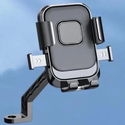 Xy-089 Motosiklet Bisiklet Telefon Tutucu Ayna Bağlantılı Sarsıntı Önleyici Motor Tutacağı