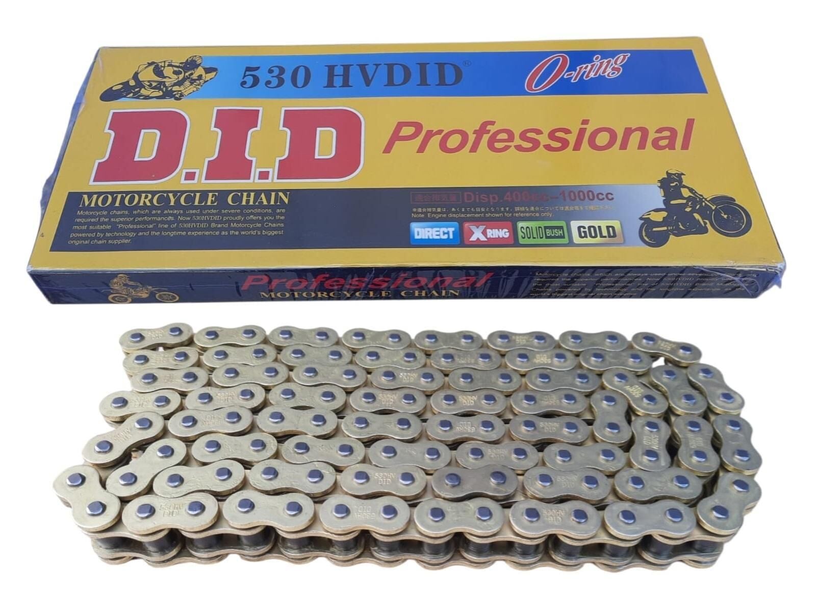 Zincir O-Ringli 530Hv 120L Dıd Gold İth