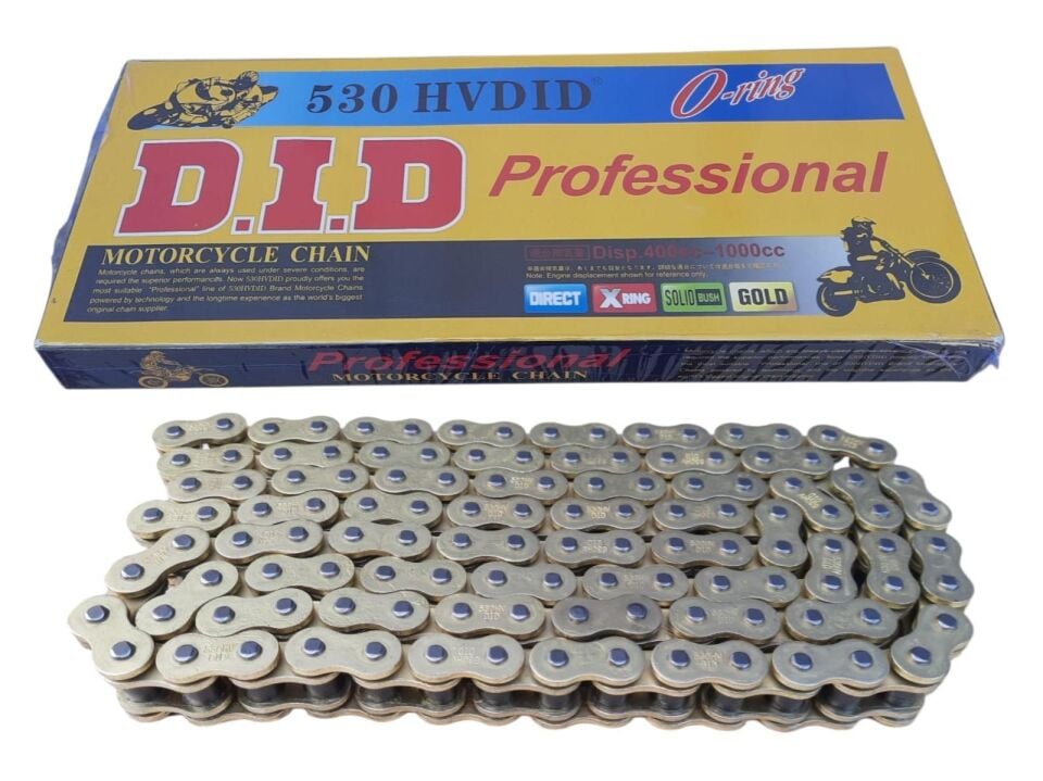 Zincir O-Ringli 530Hv 120L Dıd Sarı B