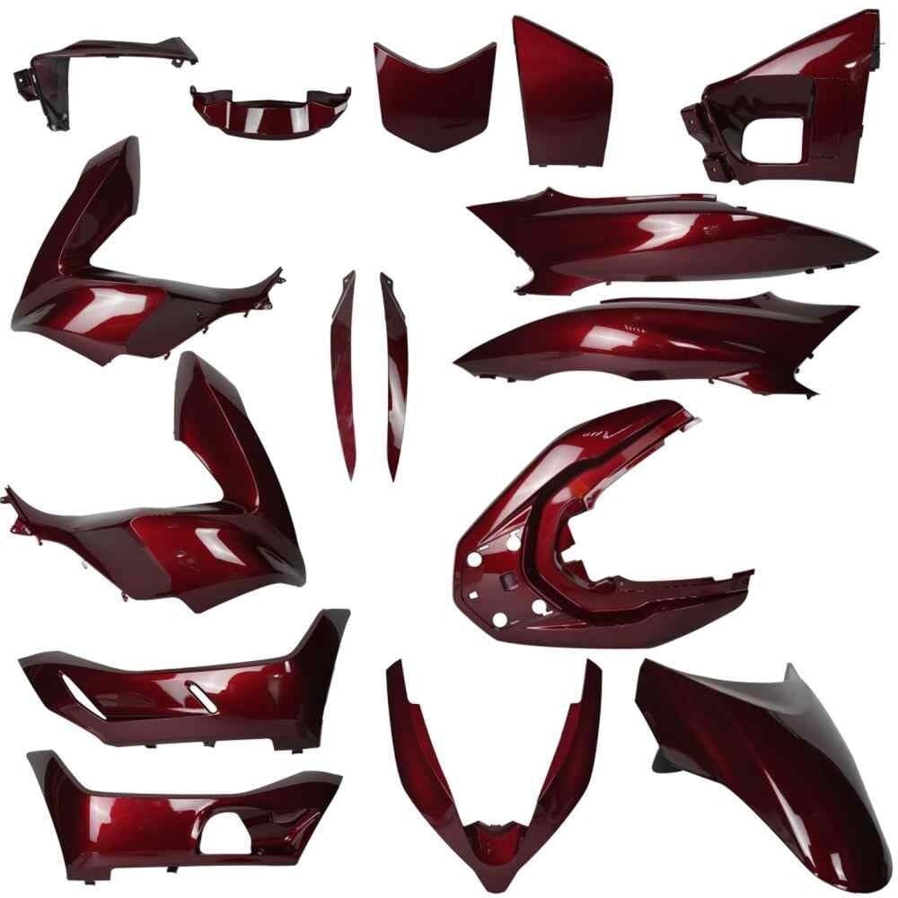 Honda Pcx Kaporta Seti Bordo 2018-19 (16 Parça)