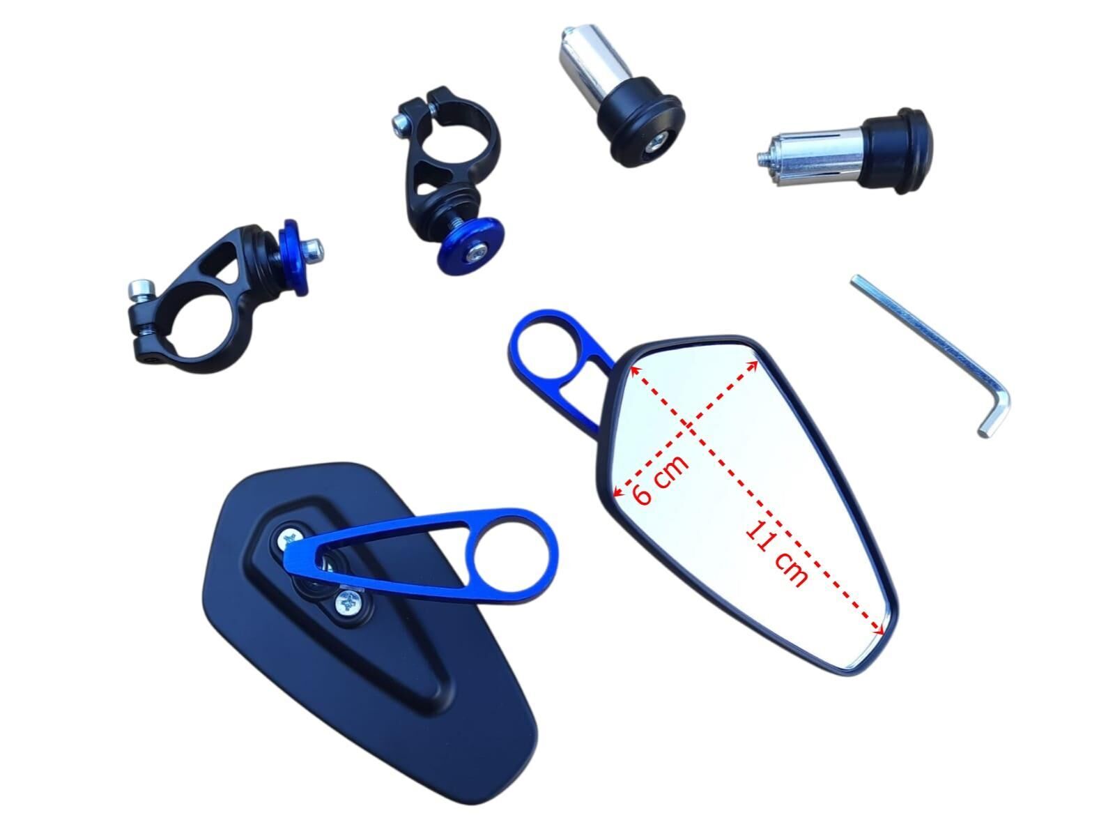 Gidon Aynası (Beşgen) Sağ-Sol Mavi